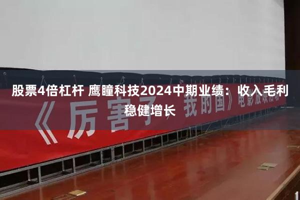 股票4倍杠杆 鹰瞳科技2024中期业绩：收入毛利稳健增长