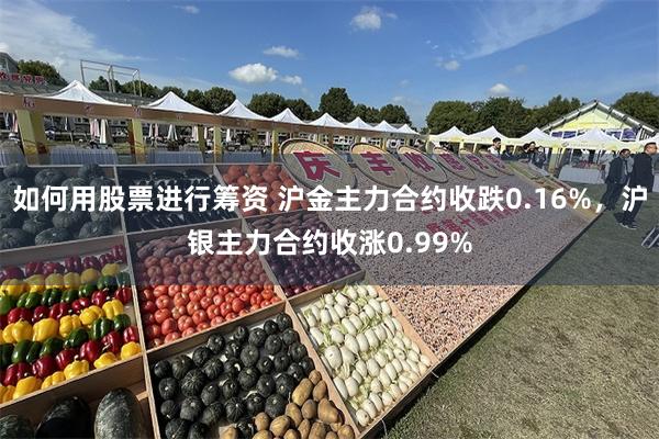 如何用股票进行筹资 沪金主力合约收跌0.16%，沪银主力合约收涨0.99%