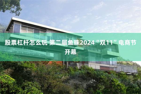 股票杠杆怎么玩 第二届鱼珠2024“双11”电商节开幕